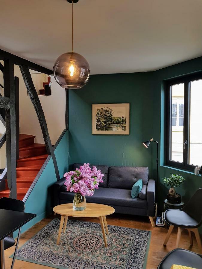 Appartement Typique Rouen Centre Tout Confort Bagian luar foto